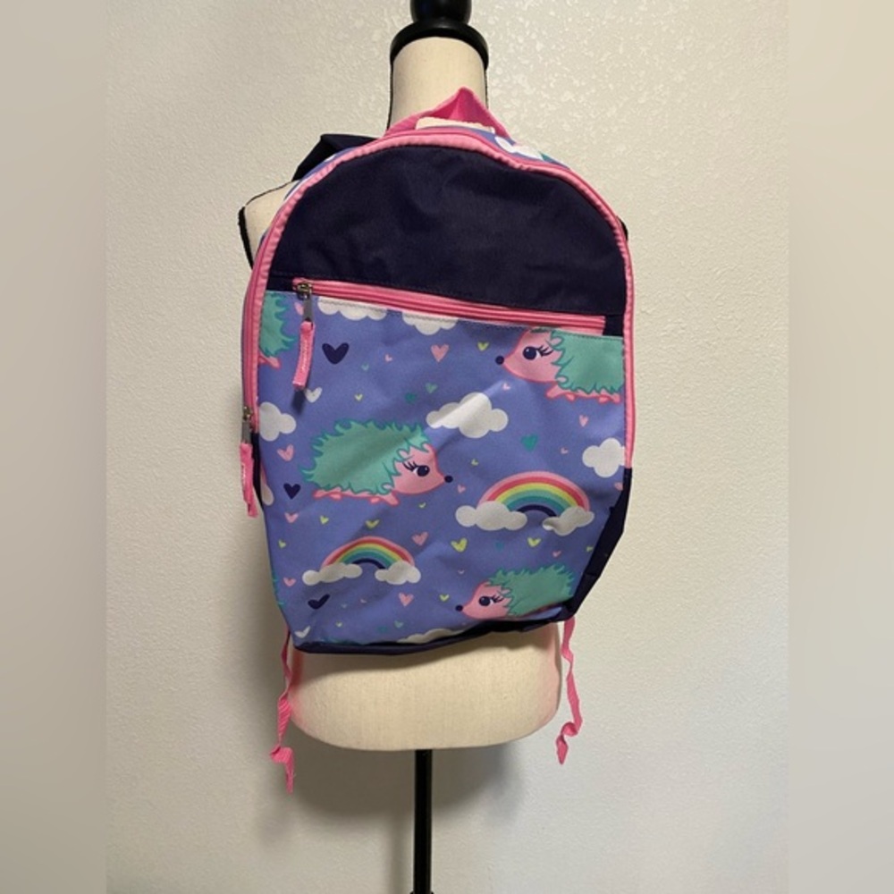 Trailmaker Girls' Rainbow Backpack Adjustable Padded Straps